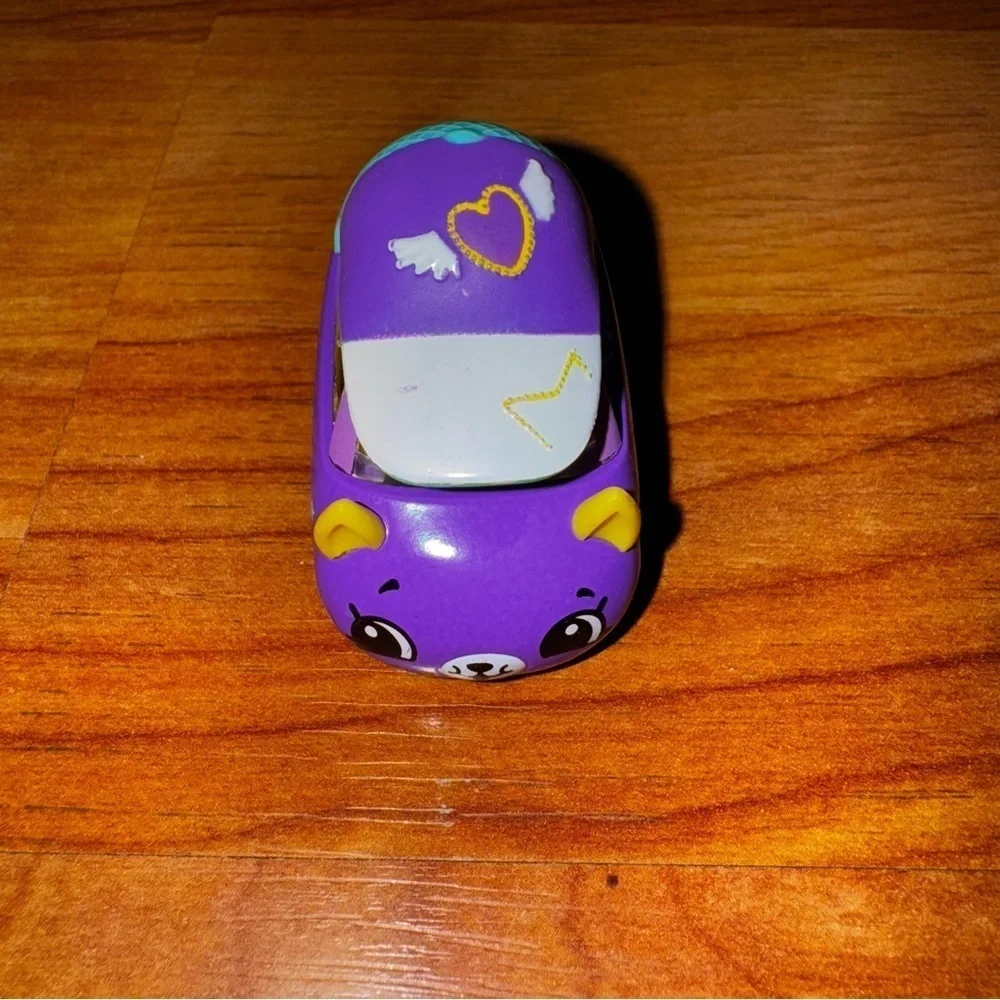 Moose Shopkins Season 2 Cutie Cars CRUISEY CAP Rare Shopkins Purple Car 2”